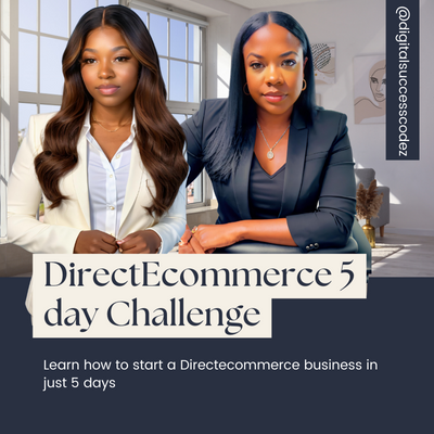 DirectEcommerce 5 Day Dropship Challenge Live!