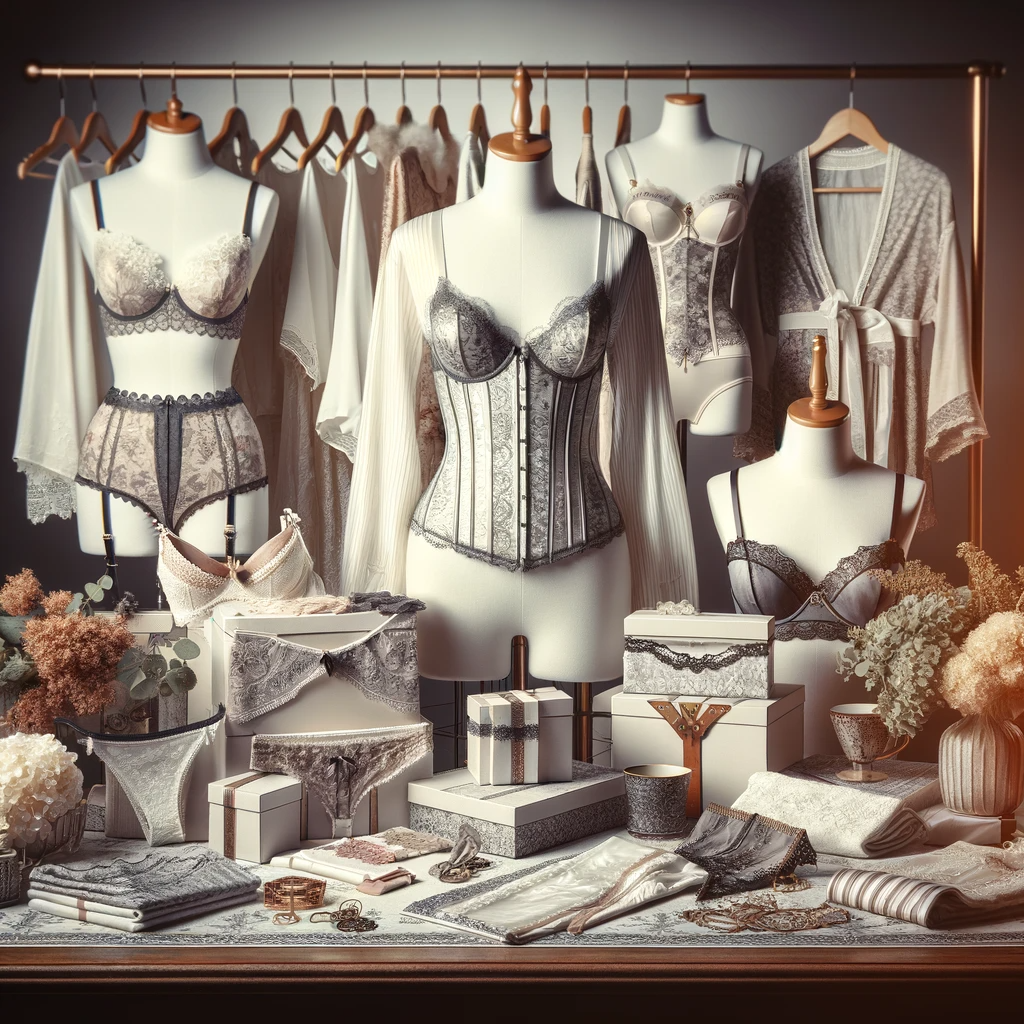 Lingerie vendors shop