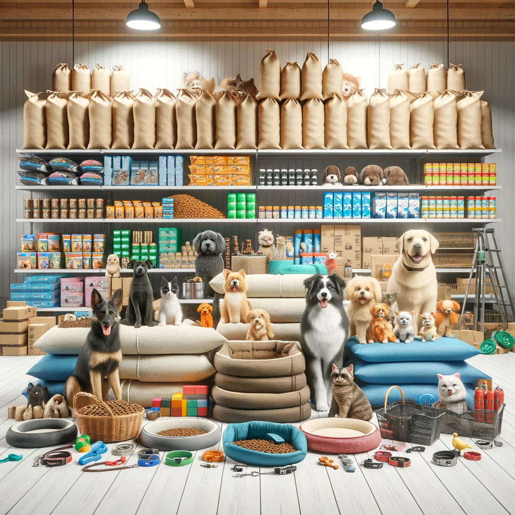 Paws &amp; Claws Delight: Pet Supplies Vendor Collection